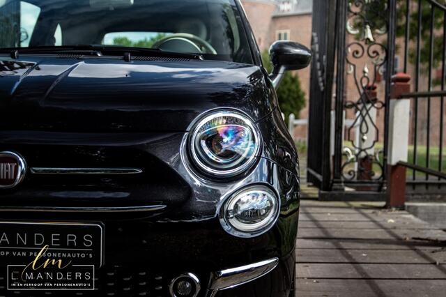 Fiat 500C 1.2 Lounge 2017 ZWART | Cabrio | Benzine | PDC