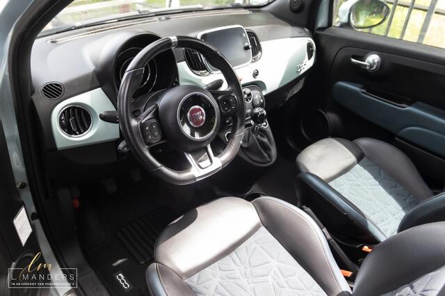 Fiat 500C 1.0 Hybrid Launch Edition 2020 BLAUW | Cabriolet | Leder | Benzi