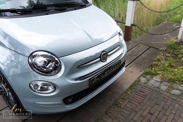 Fiat 500C 1.0 Hybrid Launch Edition 2020 BLAUW | Cabriolet | Leder | Benzi