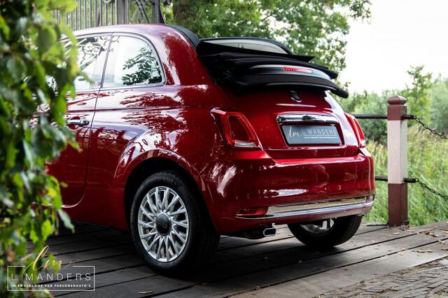 Fiat 500C 1.2 Lounge 2019 ROOD | Cabrio | Benzine | 3-deurs | Display