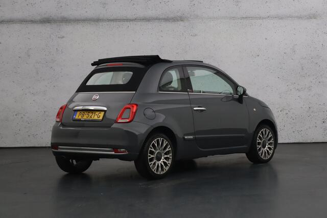 Fiat 500C 0.9 TwinAir Turbo Lounge | Elektrisch bedienbaar open dak | Airconditioning | Navigatie