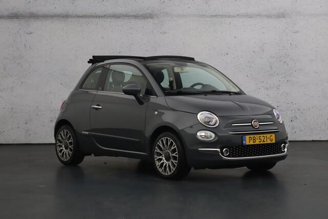 Fiat 500C 0.9 TwinAir Turbo Lounge | Elektrisch bedienbaar open dak | Airconditioning | Navigatie