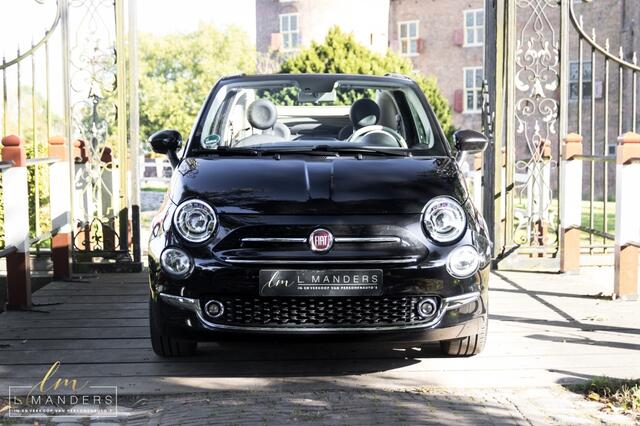 Fiat 500C 0.9 TwinAir Turbo Star 2019 ZWART | Cabrio | Leder | Benzine