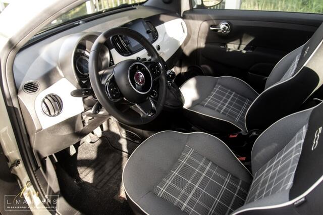 Fiat 500C 1.0 Hybrid Lounge 2020 WIT | Cabrio | Display | Benzine