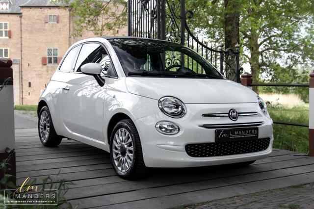 Fiat 500C 1.0 Hybrid Lounge 2020 WIT | Cabrio | Display | Benzine