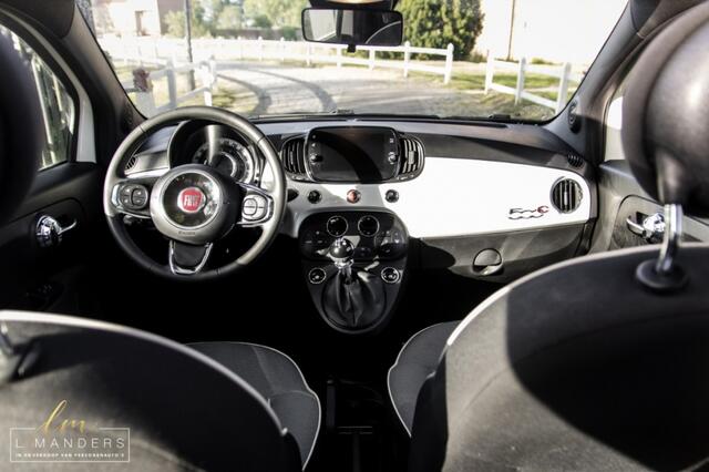 Fiat 500C 1.0 Hybrid Lounge 2020 WIT | Cabrio | Display | Benzine