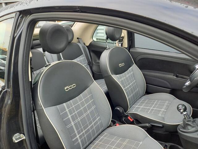Fiat 500C 1.2 Lounge - NAVI - CRUISE - PDC - AIRCO - LED - BLUETOOTH -
