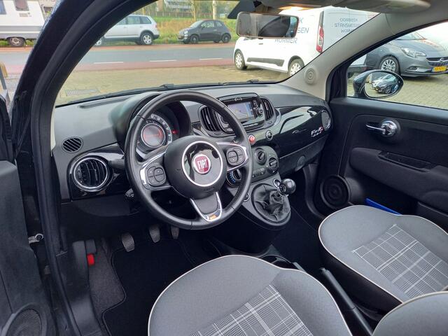 Fiat 500C 1.2 Lounge - NAVI - CRUISE - PDC - AIRCO - LED - BLUETOOTH -