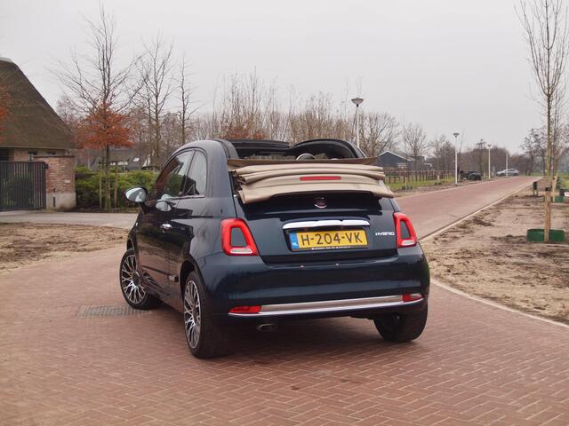 Fiat 500C 1.0 Hybrid Star | Navi | Bluetooth | Leer | Parkeersensoren |