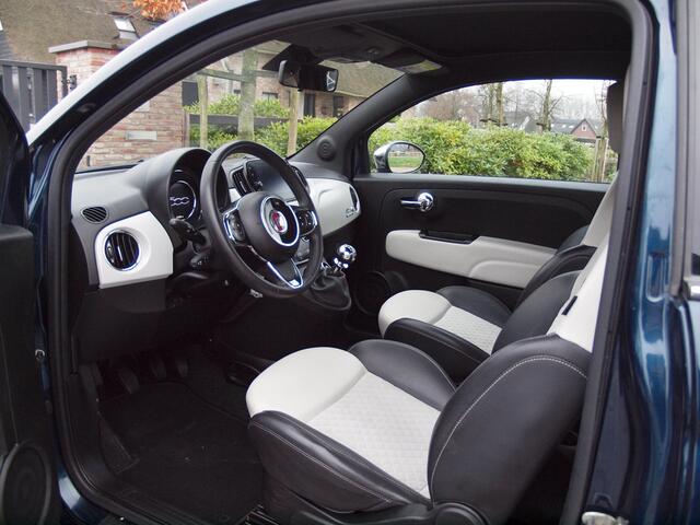Fiat 500C 1.0 Hybrid Star | Navi | Bluetooth | Leer | Parkeersensoren |