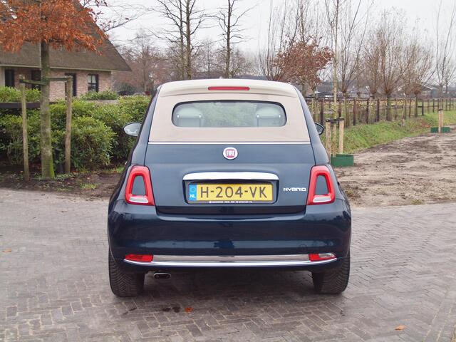 Fiat 500C 1.0 Hybrid Star | Navi | Bluetooth | Leer | Parkeersensoren |
