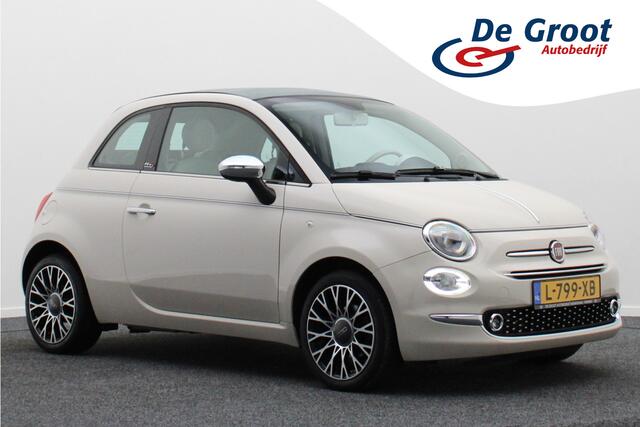 Fiat 500C 0.9 TwinAir Collezione Automaat Airco, Cruise, Navigatie, Apple CarPlay, PDC, DAB, Isofix, Elektr. Pakket, 16''