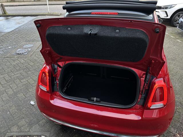 Fiat 500C 1.0 Hybrid RED NAVI|CARPLAY|AIRCO|CRUISE|CABRIO