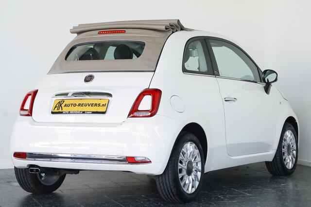 Fiat 500C 0.9 TwinAir Turbo Lounge / Opendak / Leder / Airco / Cruisecontrol