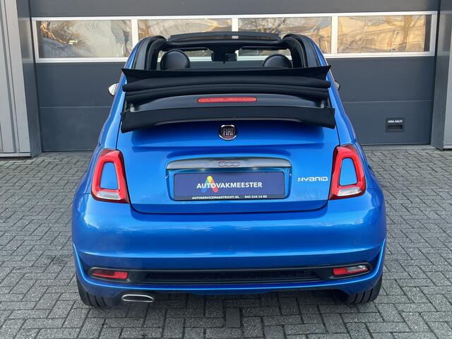 Fiat 500C 1.0 Hybrid Sport | Carplay Navi | Leder | Cruise & Climate Control | LED | DAB | Interesse? Bel of App naar: 06 30 51 05 90