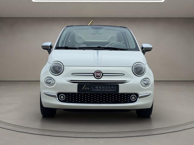 Fiat 500C 1.2 Lounge 2017 WIT PARELMOER | Cabrio | Climate Control | Navig