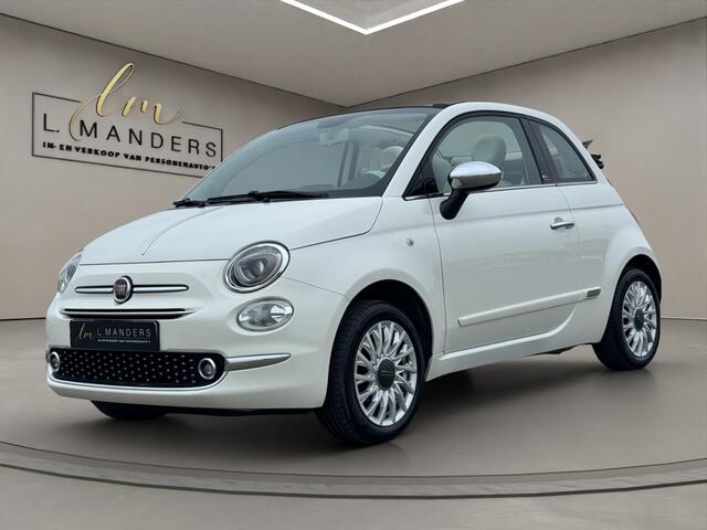Fiat 500C 1.2 Lounge 2017 WIT PARELMOER | Cabrio | Climate Control | Navig