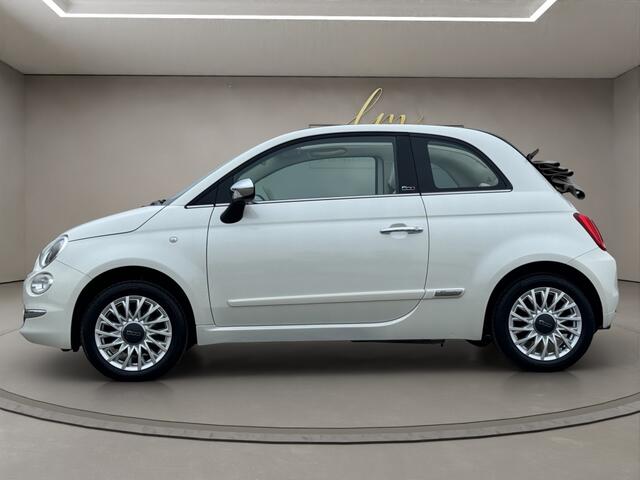 Fiat 500C 1.2 Lounge 2017 WIT PARELMOER | Cabrio | Climate Control | Navig