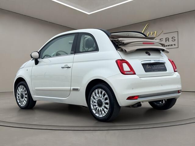 Fiat 500C 1.2 Lounge 2017 WIT PARELMOER | Cabrio | Climate Control | Navig