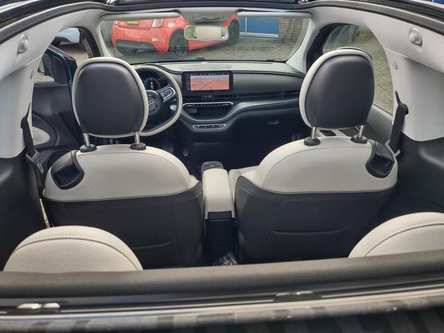 Fiat 500C E- La Prima-42KW -2022-12000KM- Alle Opties..