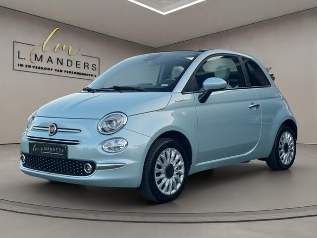 Fiat 500C 1.0 Hybrid Dolcevita 2023 BABY BLAUW | Cruise Control | Apple Ca