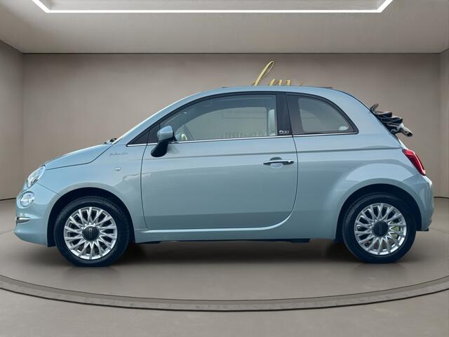 Fiat 500C 1.0 Hybrid Dolcevita 2023 BABY BLAUW | Cruise Control | Apple Ca