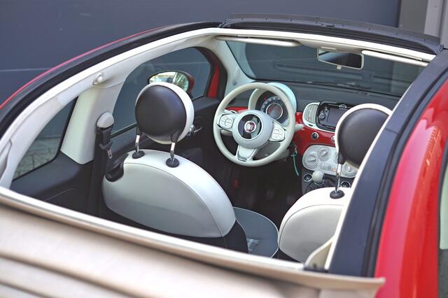 Fiat 500C 1.2 Lounge | Navi | Cruise Control | Airco | PDC | All Season | Interesse? Bel of App naar: 06 30 51 05 90