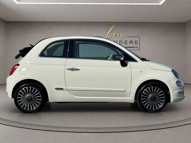 Fiat 500C 1.2 Lounge 2019 WIT | Cabrio | Apple CarPlay | Benzine | PDC