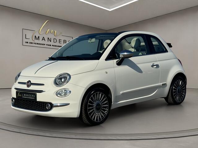 Fiat 500C 1.2 Lounge 2019 WIT | Cabrio | Apple CarPlay | Benzine | PDC