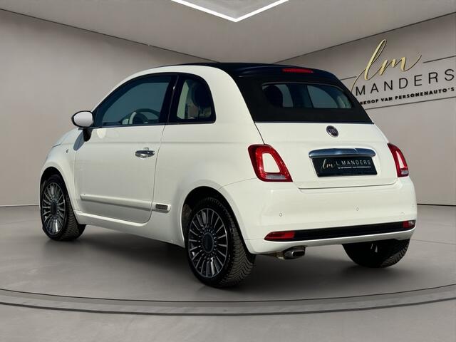 Fiat 500C 1.2 Lounge 2019 WIT | Cabrio | Apple CarPlay | Benzine | PDC