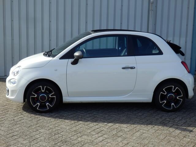 Fiat 500C 105 pk. Sport Cabrio I 16 inch LM velgen I Airco I 100 % dealer