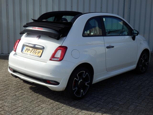 Fiat 500C 105 pk. Sport Cabrio I 16 inch LM velgen I Airco I 100 % dealer