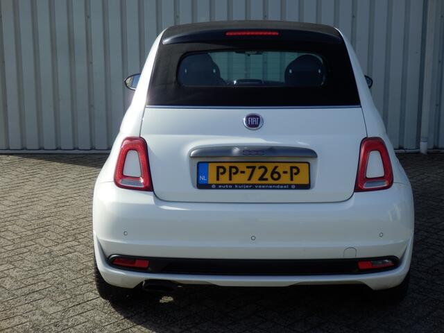 Fiat 500C 105 pk. Sport Cabrio I 16 inch LM velgen I Airco I 100 % dealer