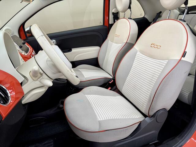 Fiat 500C 1.2 anniversario, 70Pk, 2018, 1ste eigenaresse, Navigatie, Cruise control, Airco, Parkeersensoren, Stuurbediening, Bluetooth audio,