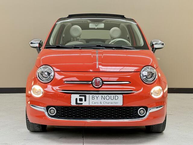 Fiat 500C 1.2 anniversario, 70Pk, 2018, 1ste eigenaresse, Navigatie, Cruise control, Airco, Parkeersensoren, Stuurbediening, Bluetooth audio,