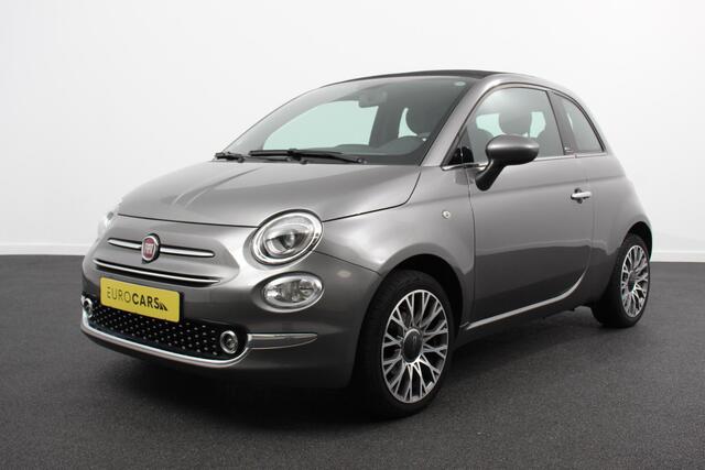 Fiat 500C 1.2 Star Lederen bekleding Navigatie Apple Carplay / Android Auto Climate Control Parkeer sensoren Led