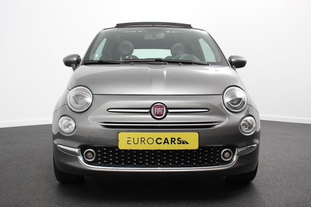 Fiat 500C 1.2 Star Lederen bekleding Navigatie Apple Carplay / Android Auto Climate Control Parkeer sensoren Led