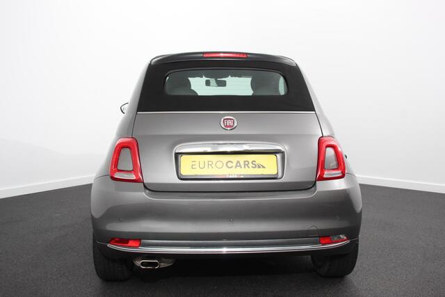 Fiat 500C 1.2 Star Lederen bekleding Navigatie Apple Carplay / Android Auto Climate Control Parkeer sensoren Led
