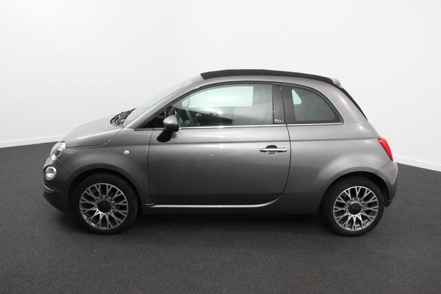 Fiat 500C 1.2 Star Lederen bekleding Navigatie Apple Carplay / Android Auto Climate Control Parkeer sensoren Led