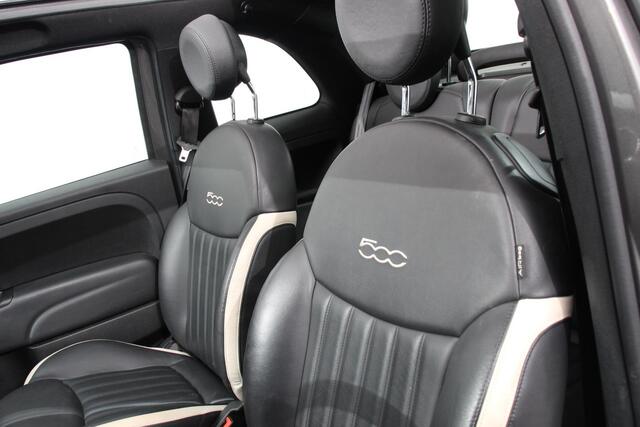 Fiat 500C 1.2 Star Lederen bekleding Navigatie Apple Carplay / Android Auto Climate Control Parkeer sensoren Led
