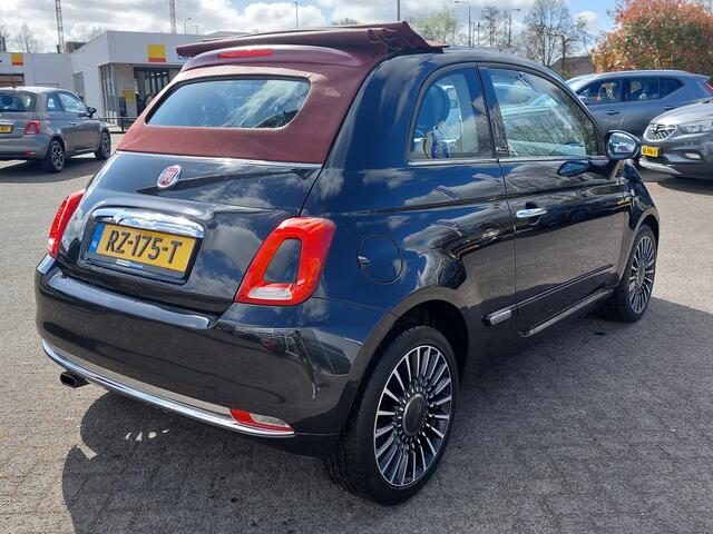 Fiat 500C 0.9 TwinAir Turbo 80pk Dualogic Lounge Cabriolet | Origineel NL | Navi | Airco | Cruise | Bluetooth Carkit+Streaming | Licht+Regensensor | Mistlampen | 16''lm