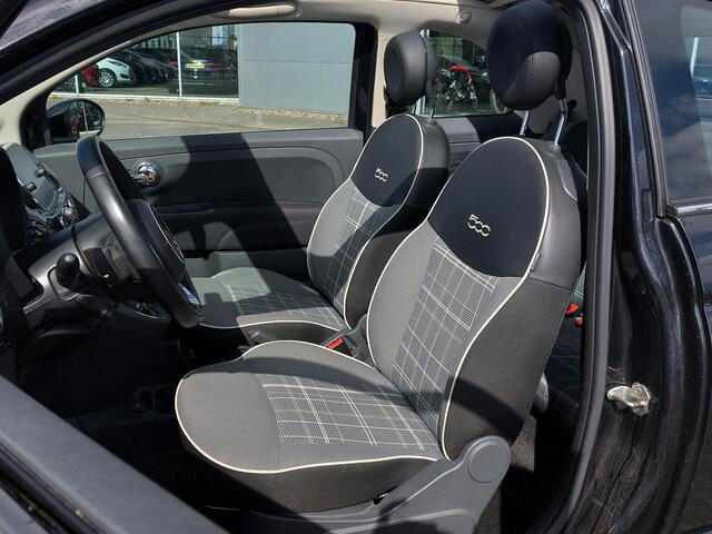 Fiat 500C 0.9 TwinAir Turbo 80pk Dualogic Lounge Cabriolet | Origineel NL | Navi | Airco | Cruise | Bluetooth Carkit+Streaming | Licht+Regensensor | Mistlampen | 16''lm
