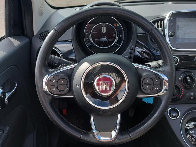 Fiat 500C 0.9 TwinAir Turbo 80pk Dualogic Lounge Cabriolet | Origineel NL | Navi | Airco | Cruise | Bluetooth Carkit+Streaming | Licht+Regensensor | Mistlampen | 16''lm