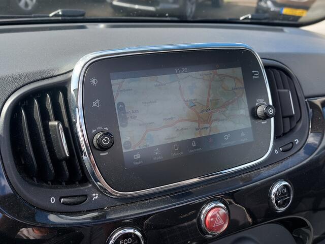 Fiat 500C 0.9 TwinAir Turbo 80pk Dualogic Lounge Cabriolet | Origineel NL | Navi | Airco | Cruise | Bluetooth Carkit+Streaming | Licht+Regensensor | Mistlampen | 16''lm
