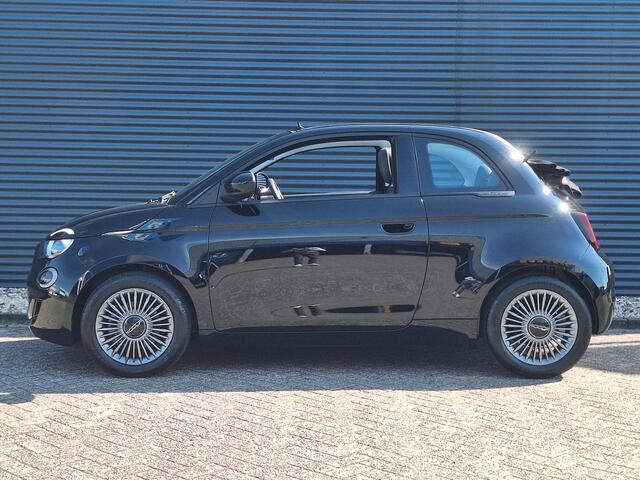 Fiat 500C Icon 42 kWh | Open Dak | Navigatie | Parkeersensoren | Airco | Lichtmetalen Velgen | Laadkabel Aanwezig |