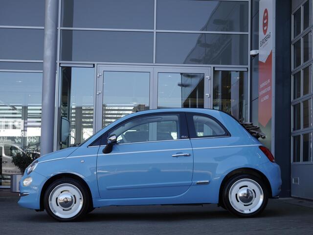 Fiat 500C 0.9 TwinAir Turbo Spiaggina 58 | Cabrio | Lichtmetalen velgen | Navigatie | Climate control | Cruise control | Regensensor | Parkeersensoren achter