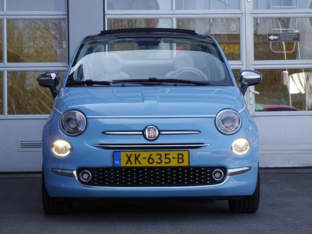 Fiat 500C 0.9 TwinAir Turbo Spiaggina 58 | Cabrio | Lichtmetalen velgen | Navigatie | Climate control | Cruise control | Regensensor | Parkeersensoren achter