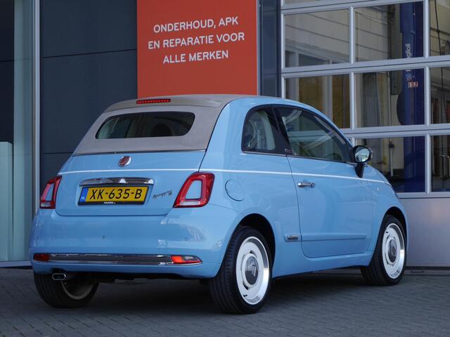 Fiat 500C 0.9 TwinAir Turbo Spiaggina 58 | Cabrio | Lichtmetalen velgen | Navigatie | Climate control | Cruise control | Regensensor | Parkeersensoren achter