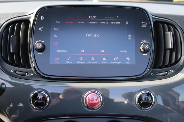 Fiat 500C 1.0 69pk Hybrid Lounge Airco/Cruise/DAB/Carplay/Android Auto