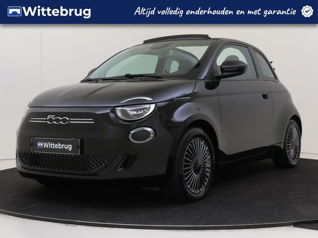 Fiat 500C Icon 42 kWh | Open Dak | Navigatie | Parkeersensoren |